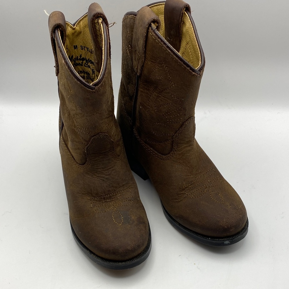 Classic Brown Kids Cowboy Boots
754